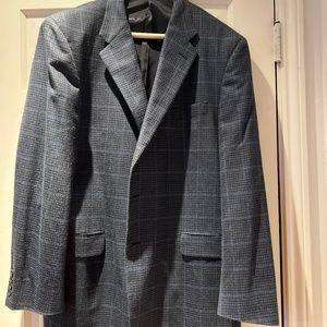 Hickey Freeman blue 44R blazer